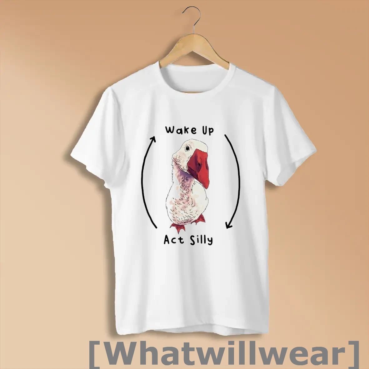 Official Goose Wake Up Act Silly Shirts