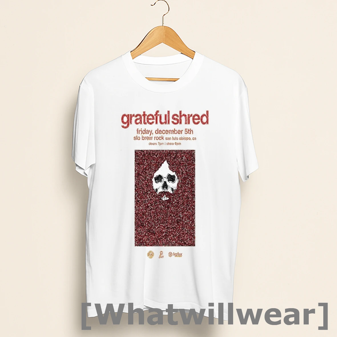 Official Grateful Shred Dec 5 2025 San Luis Obispo Ca Shirts