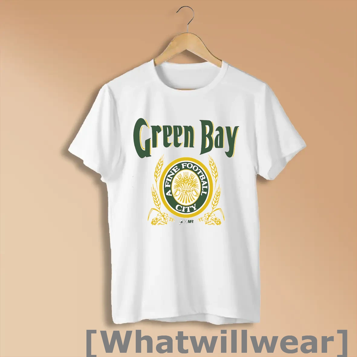 Official Green Bay City Miller Lite Logo Shirts
