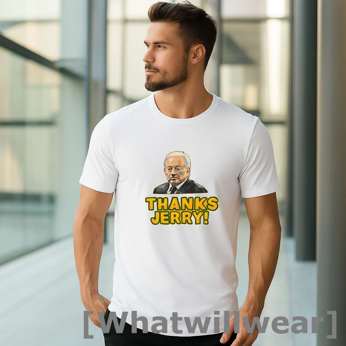 Official Green Bay Packers Thanks Jerry Shirts