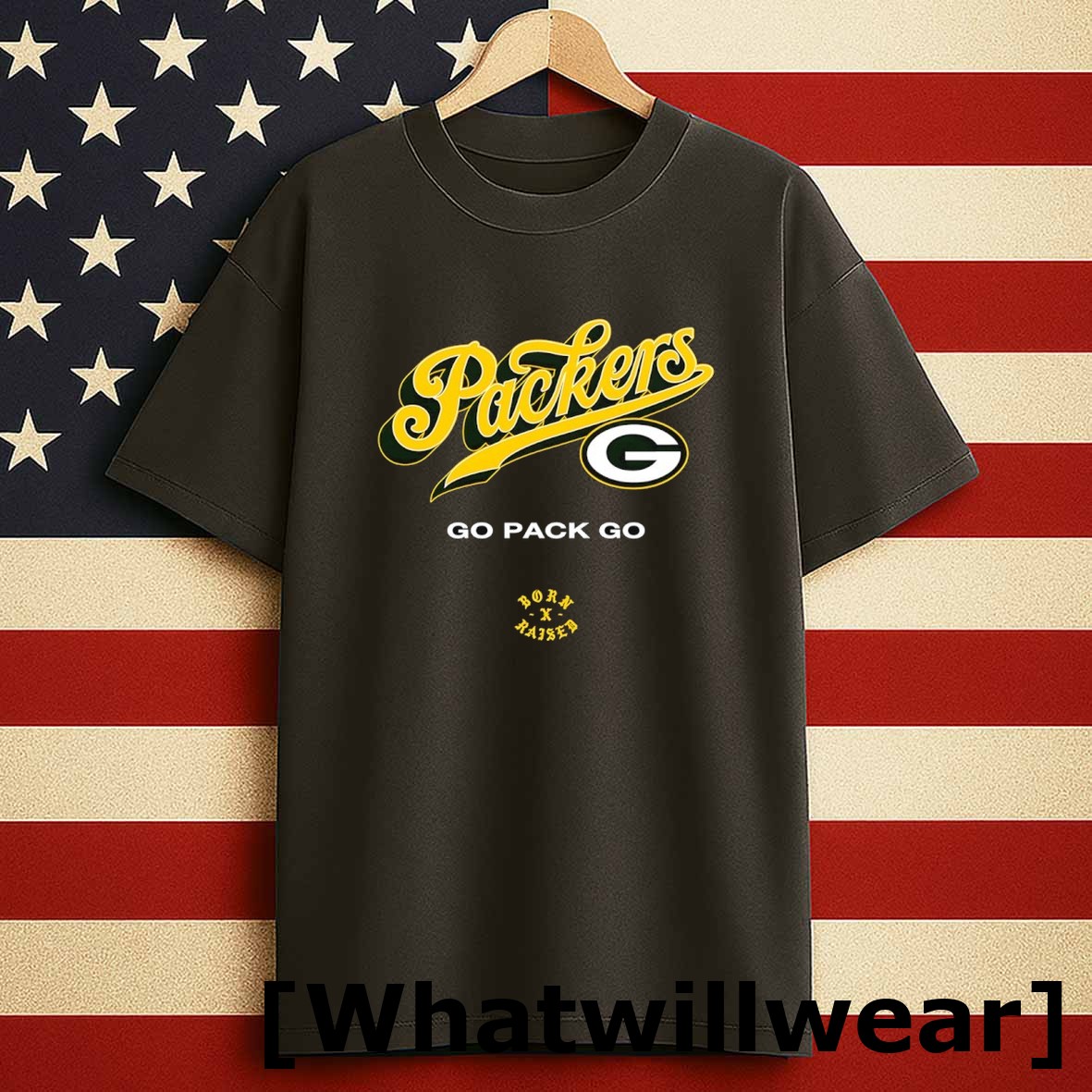 Official Green Bay Packers Go Pack Go Script Tshirts Sweater