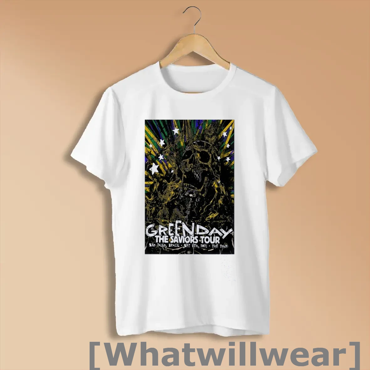 Official Green Day Sao Paulo Brazil 2025 Shirts