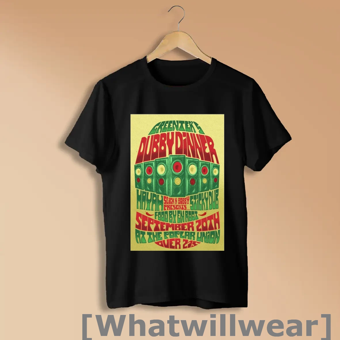 Official Greenteas Dubby Dinner Fall Tour September 2025 Poplar Union London Shirts