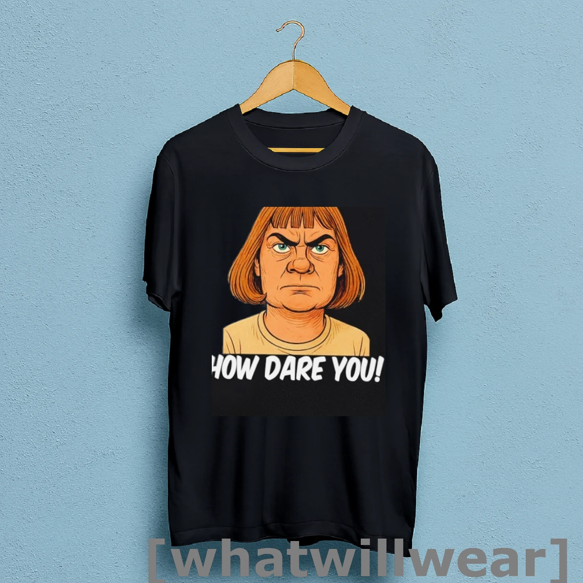 Official Greta Thunberg Haircut How Dare You Parody Shirt Sweatshirt