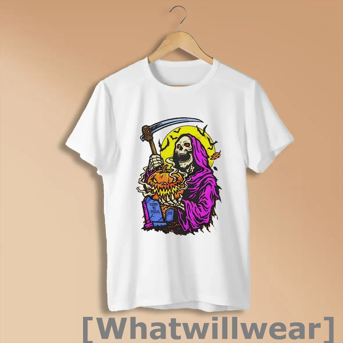 Official Grim Reaper Creep In Peace Grave Halloween Shirts