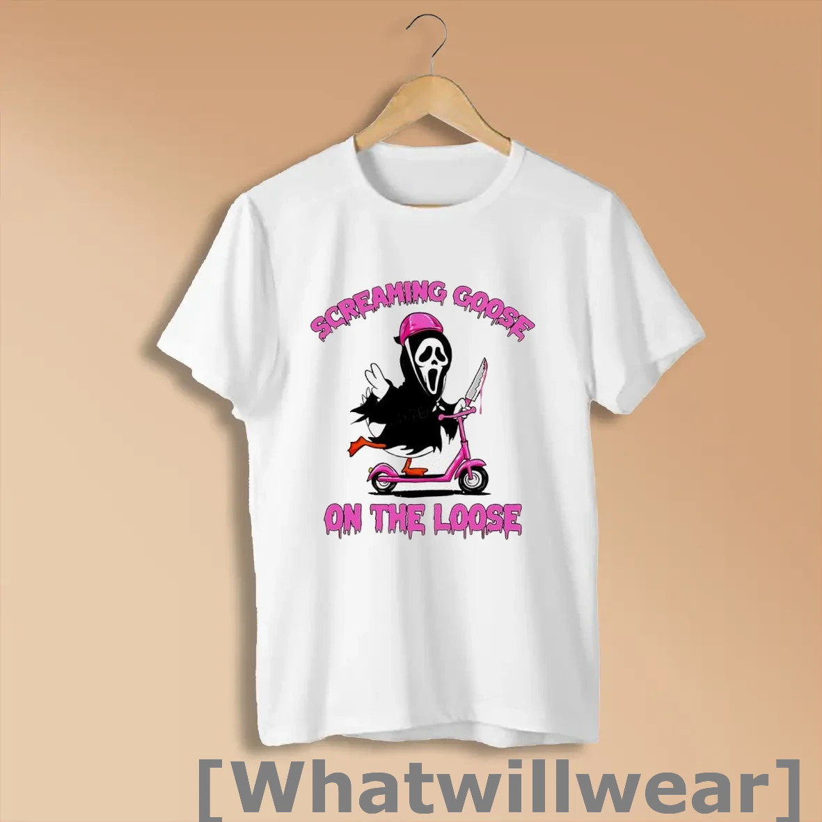 Official Halloween Ghostface Scream On Loose Horror Shirts