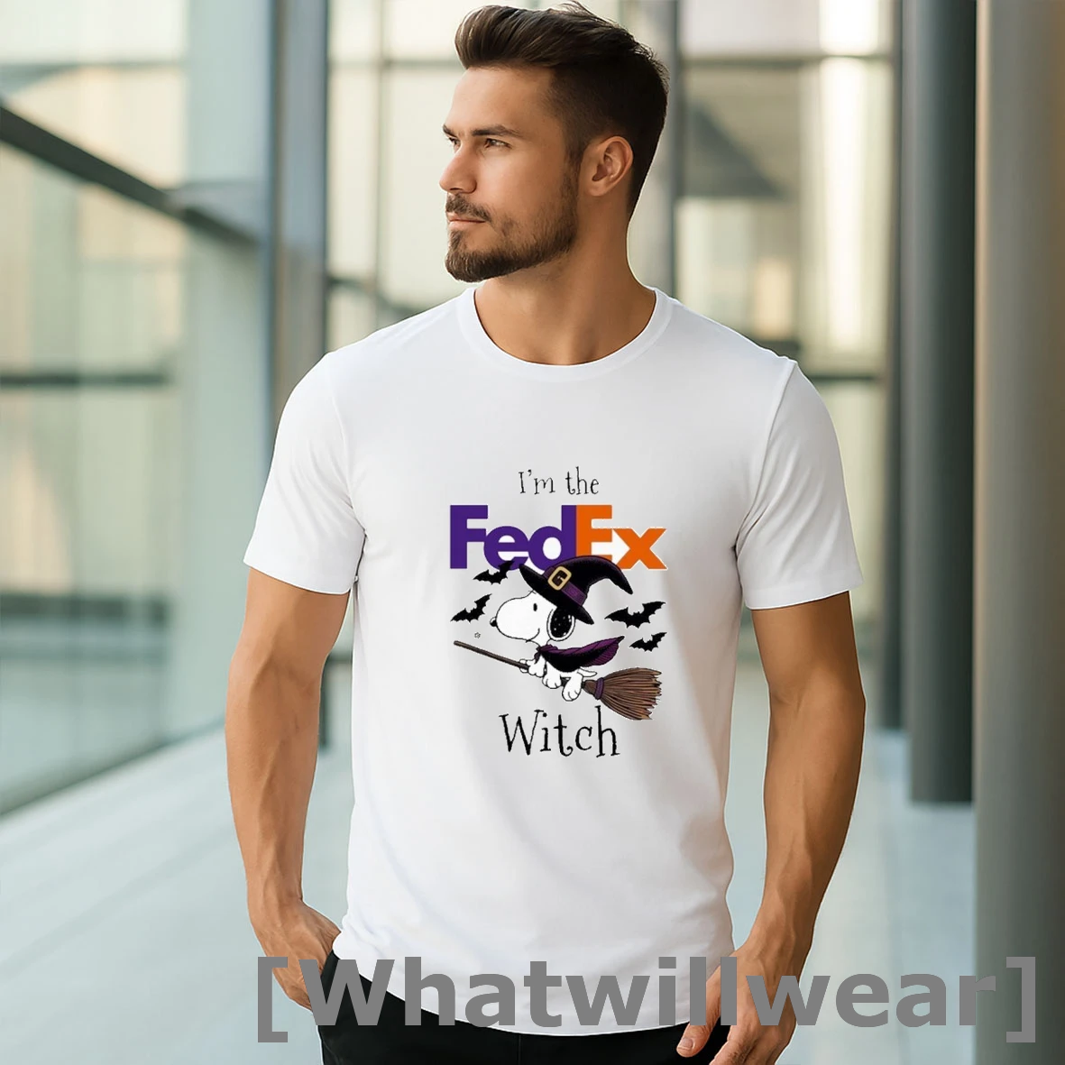 Official Halloween Im The Snoopy Witch Fedex Logo Tshirts Sweater