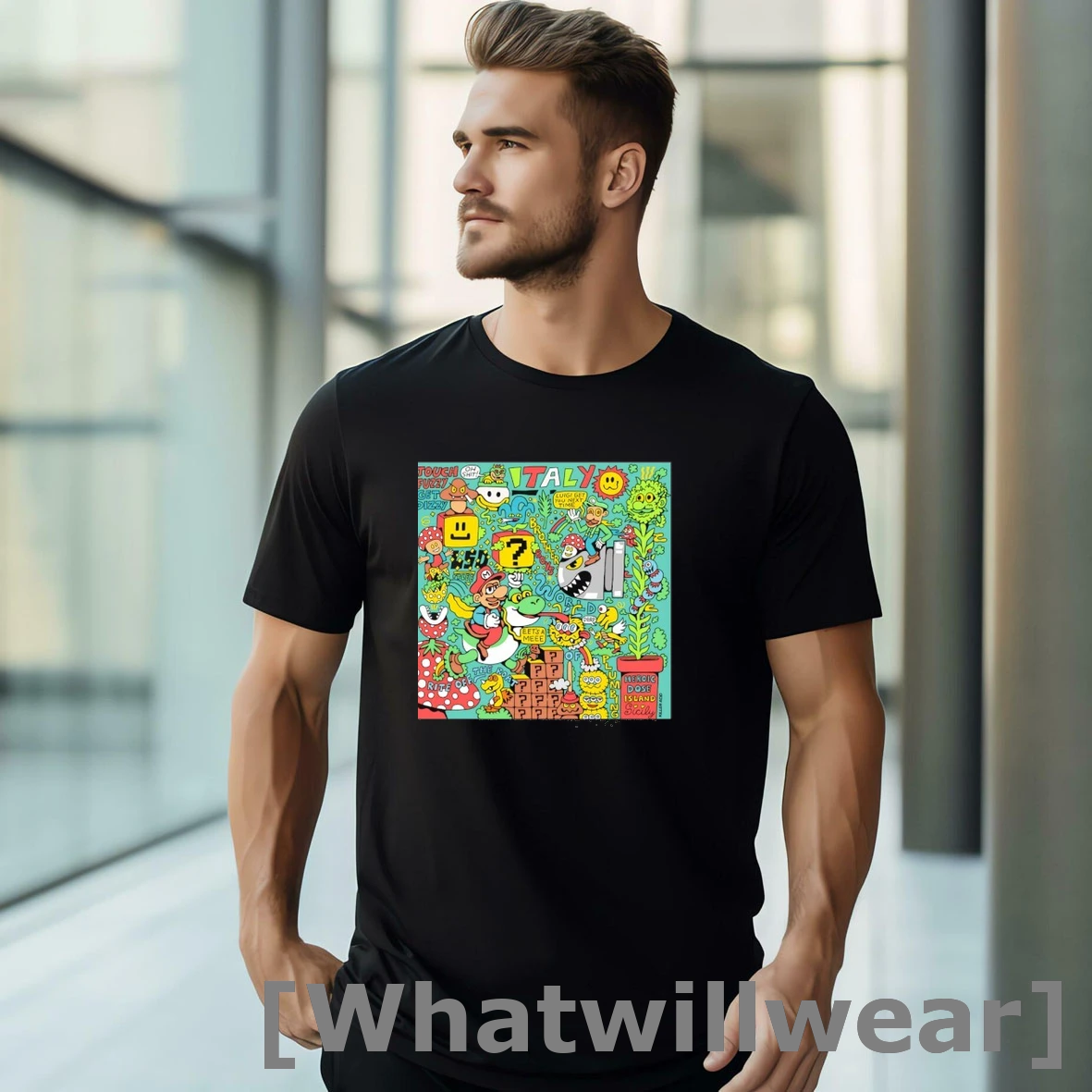 Official Happy 40th Super Mario Bros Tshirts Sweater