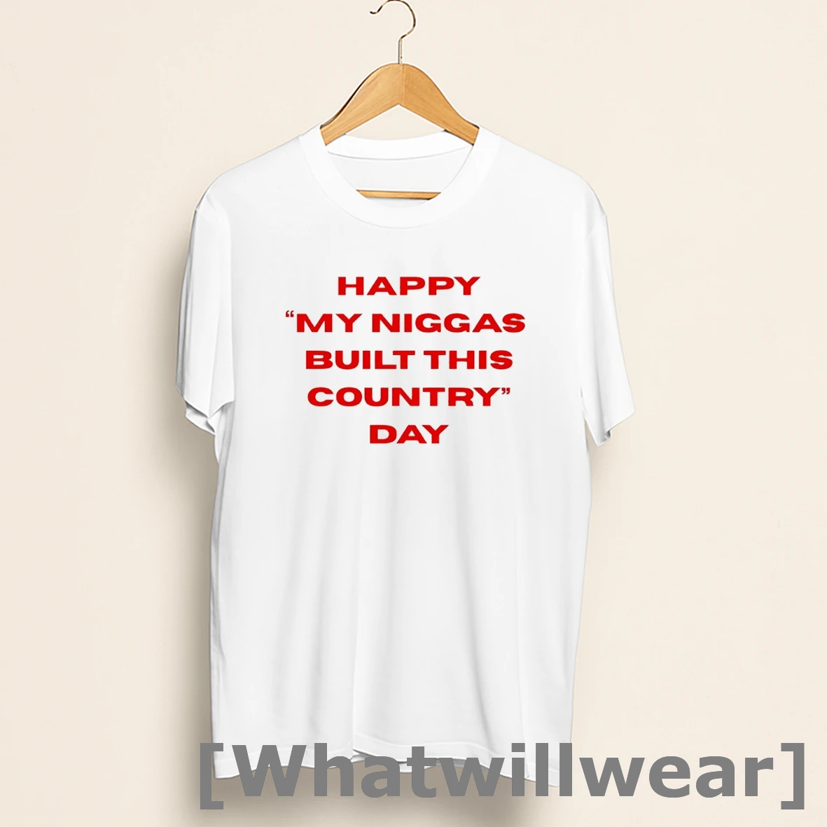Official Happy My Niggas Built This Country Day Shirts