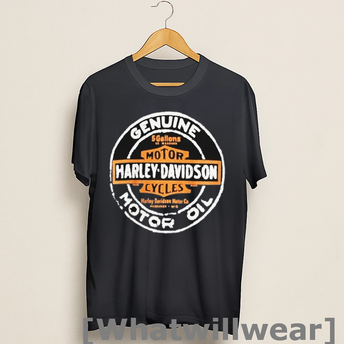 Official Harley Davidson Genuine Motor Oil Shirts