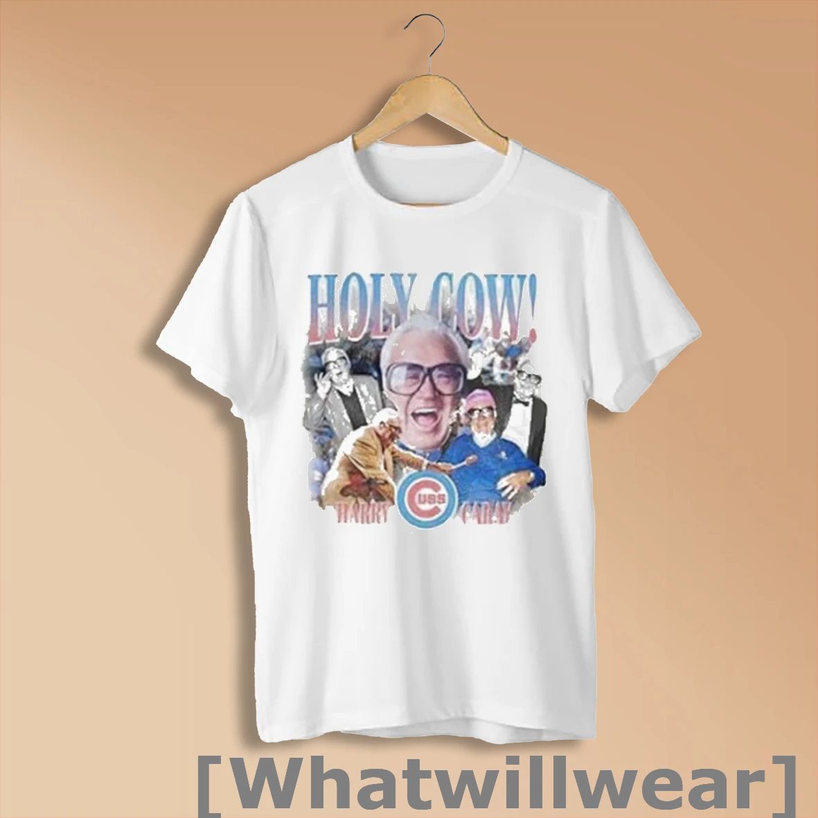Official Harry Caray Chicago Cubs Holy Cow T Shirts Shirt Shirt Sweatshirt
