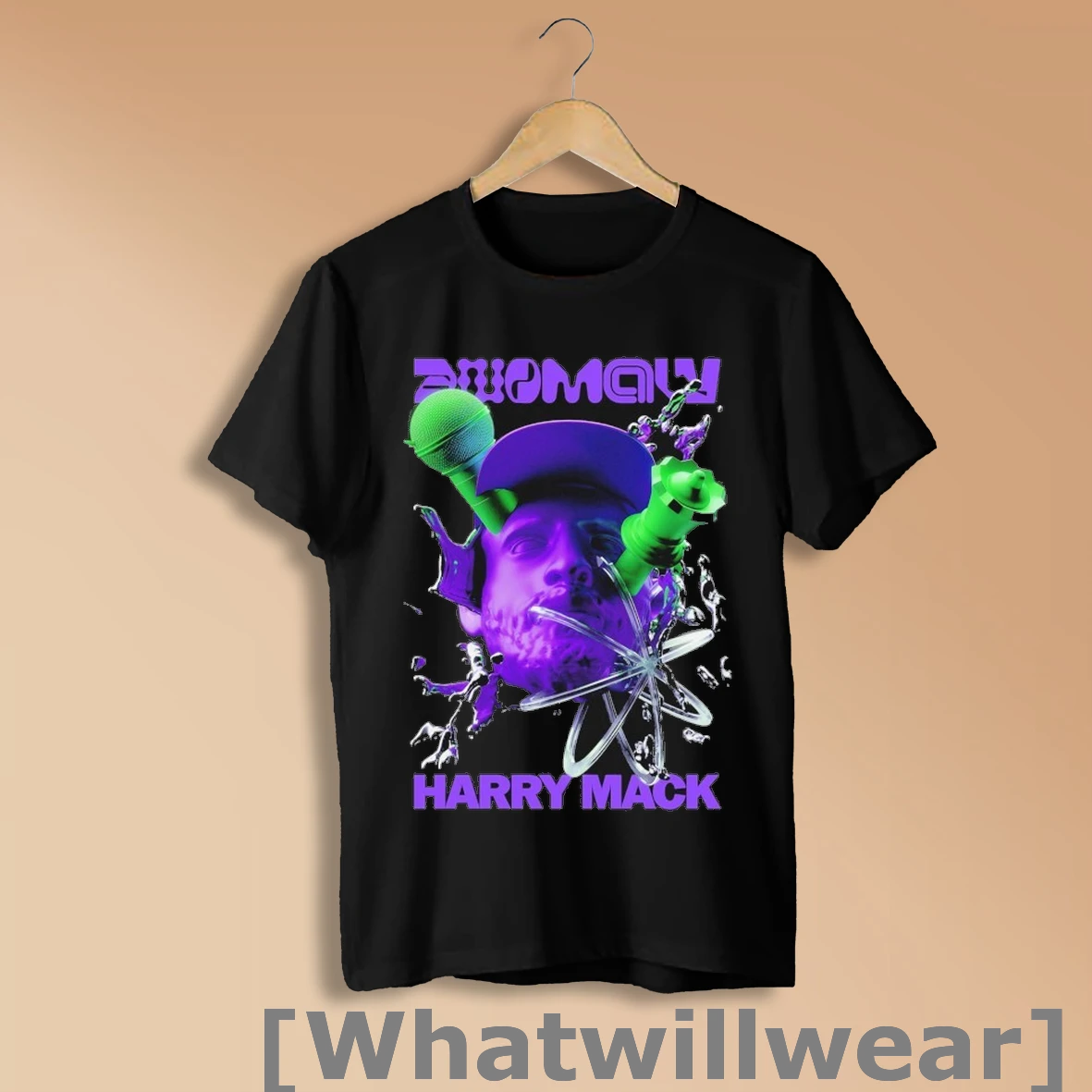 Official Harry Mack Anomaly Tour 2025 Tour T Shirts Shirt Shirt Sweatshirt