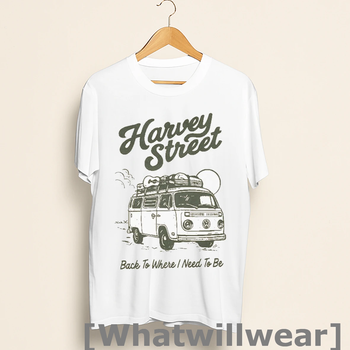 Official Harvey Street Back To Where I Need To Be Van Shirts