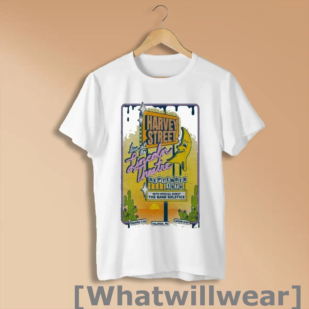 Official Harvey Street Live At The Lincoln Theatre Raleigh Nc Tour Sept 19 2025 Shirts