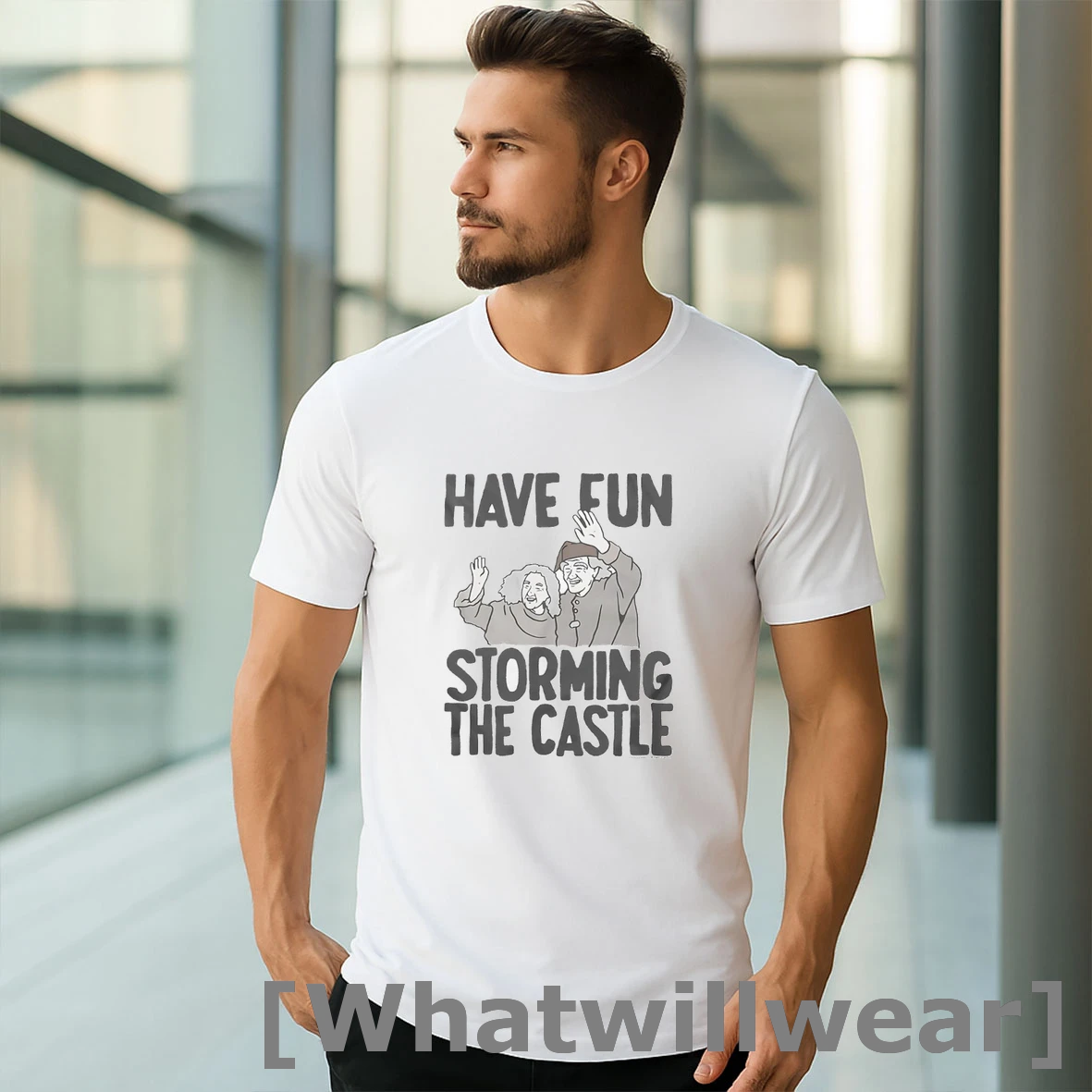 Official Have Fun Storming The Castle Princess Bride Tshirts Sweater