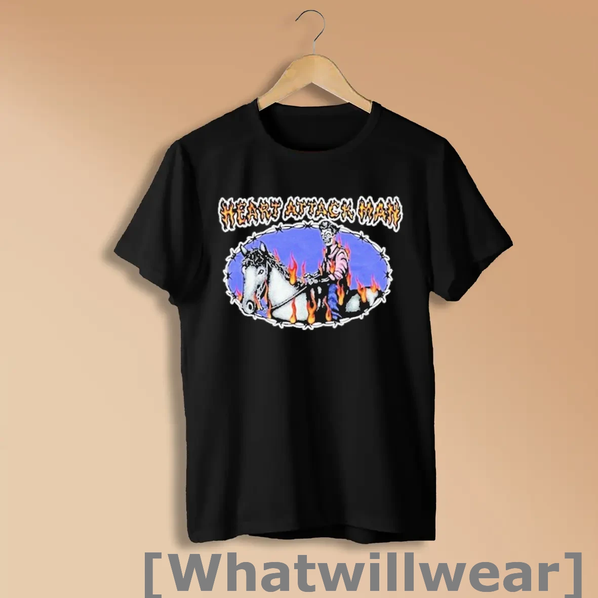 Official Heart Attack Man Elvis Joyrides The Pale Horse Shirts