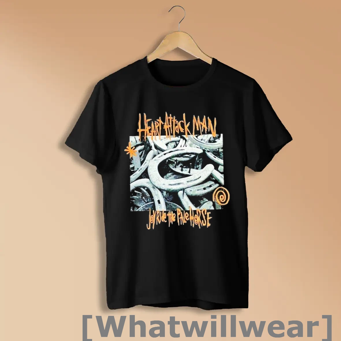 Official Heart Attack Man Joyride The Pale Horse Tour 2025 Horseshoe Shirts