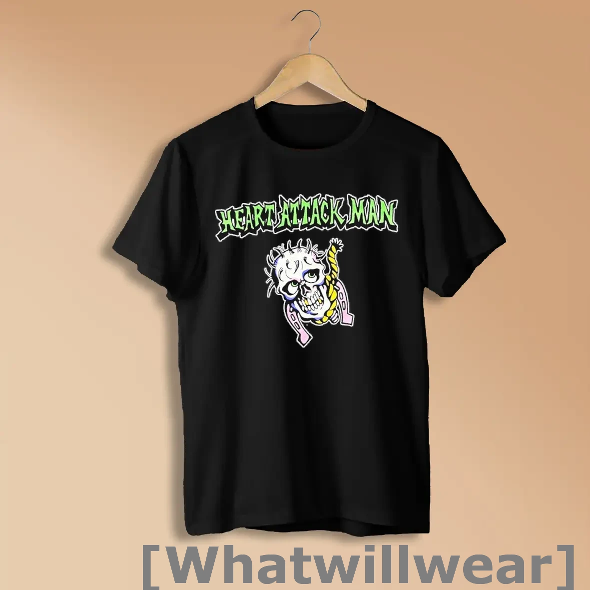 Official Heart Attack Man Skull Noose Shirts