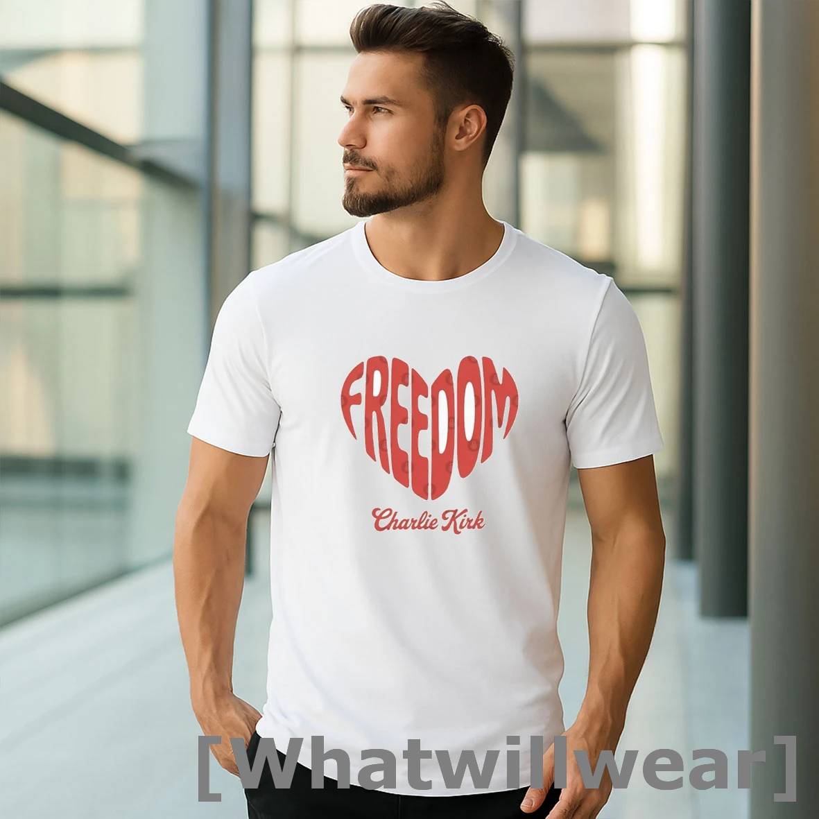 Official Heart Freedom Charlie Kirk Shirts