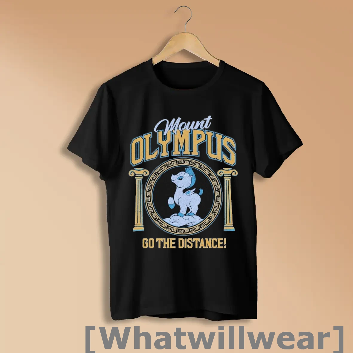 Official Hercules Mount Olympus Go The Distance Pegasus Shirts