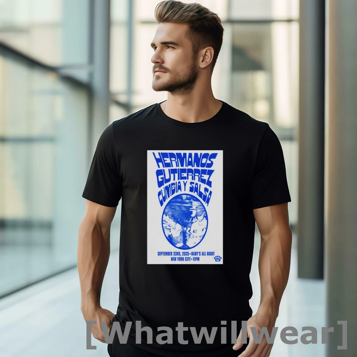 Official Hermanos Gutierrez Sep 23 2025 Kings Theatre Brooklyn Ny Tour Shirts