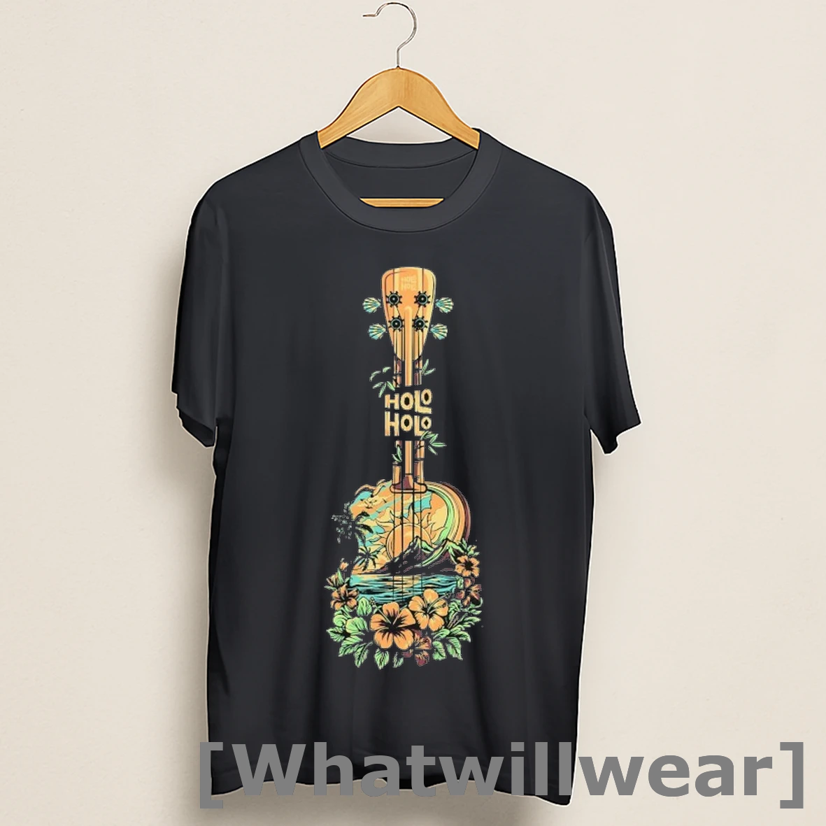 Official Holo Holo Ukulele Guitar Shirts