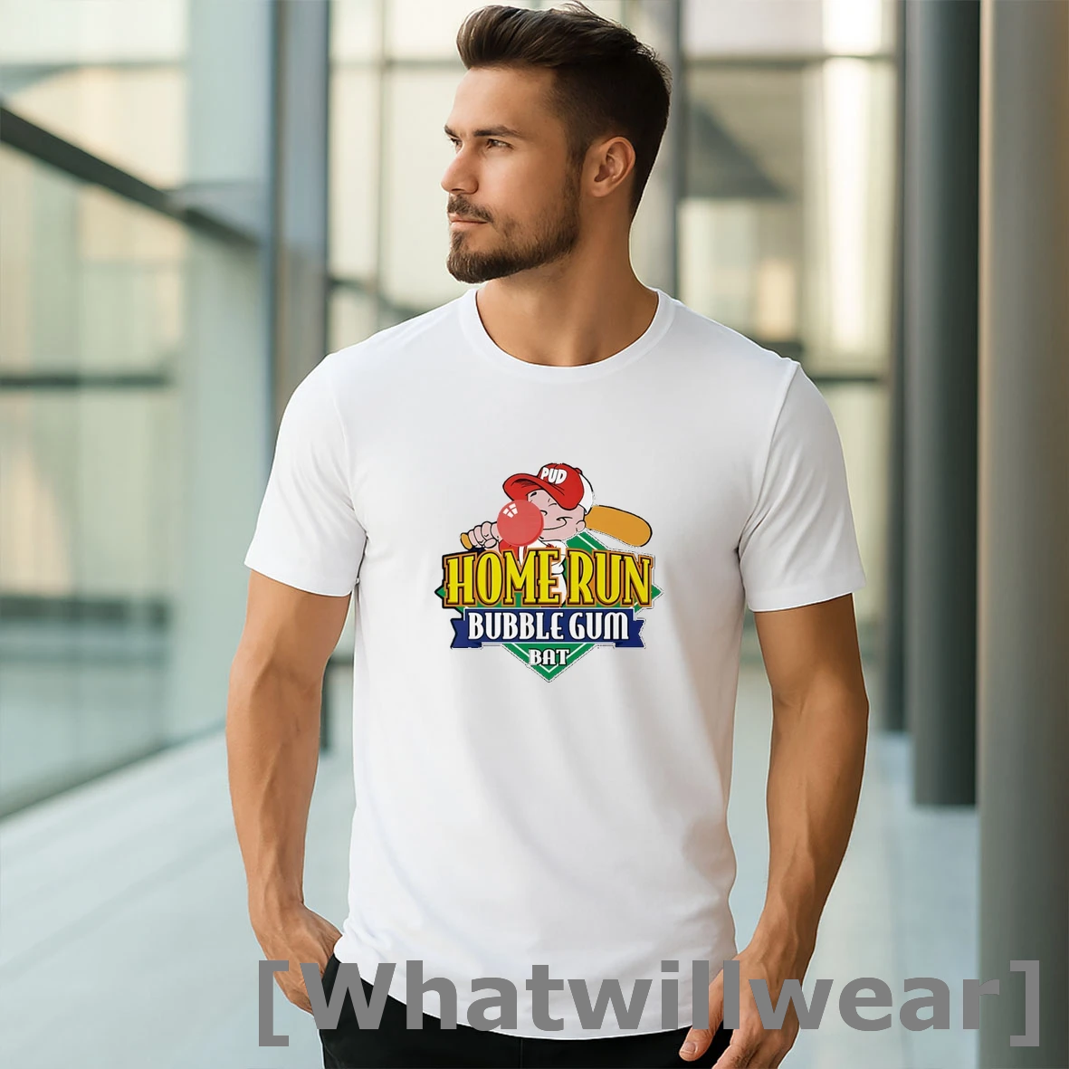 Official Home Run Bubble Gum Bat Dubble Bubble Tshirts Sweater