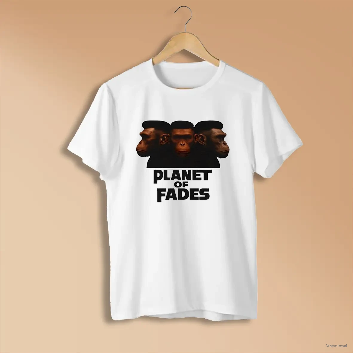 Official Hominin Planet Of Fades Face T White Shirts