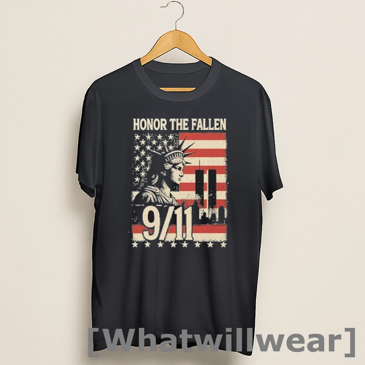 Official Honor The Fallen September 11 American Flag Shirts