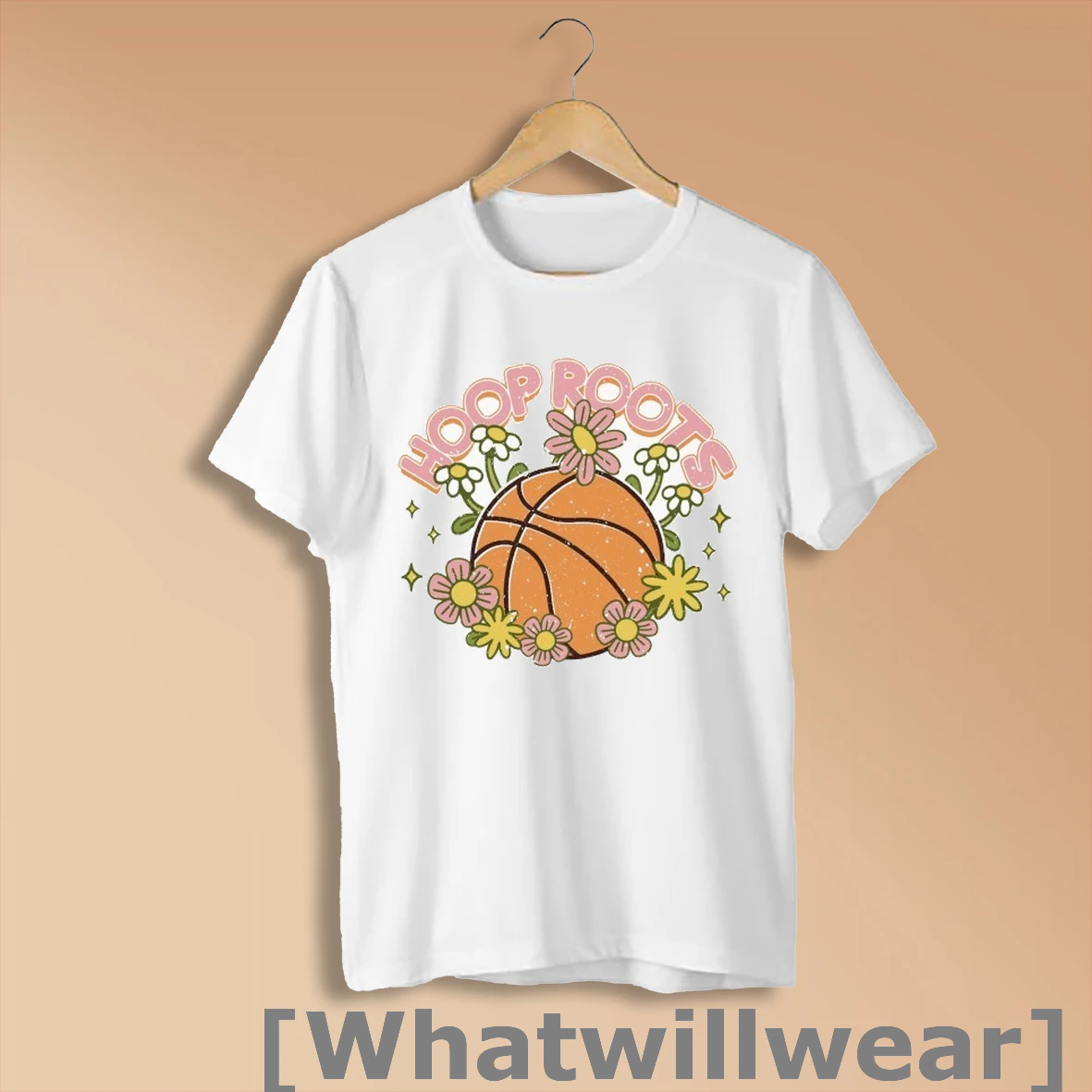 Official Hoop Roots Flower Basketball Shirt Sweatshirt