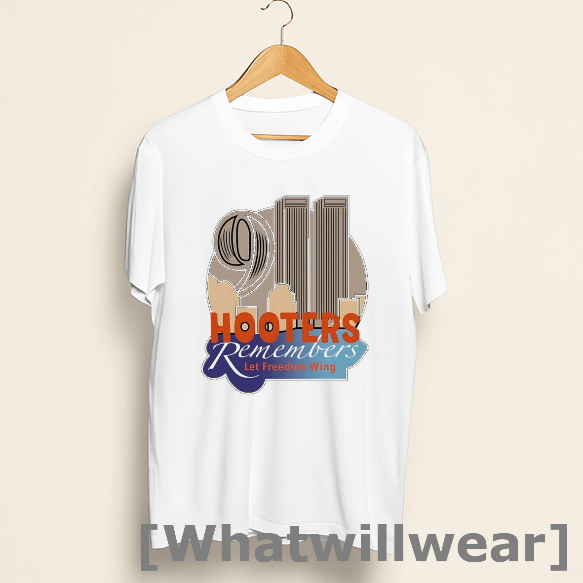 Official Hooters Remembers 911 Let Freedom Wing Shirts