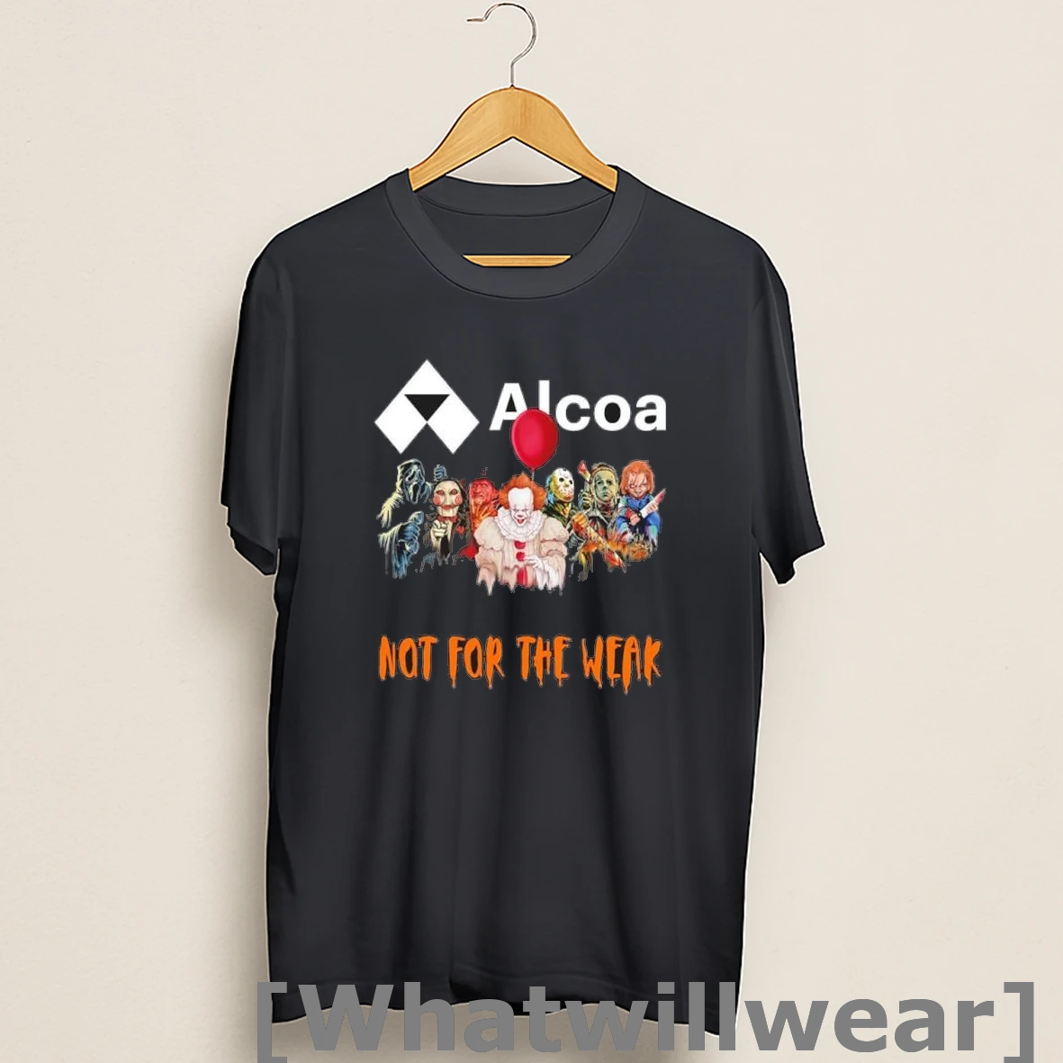 Official Horror Characters X Alcoa Not For The Weak Halloween Shirts