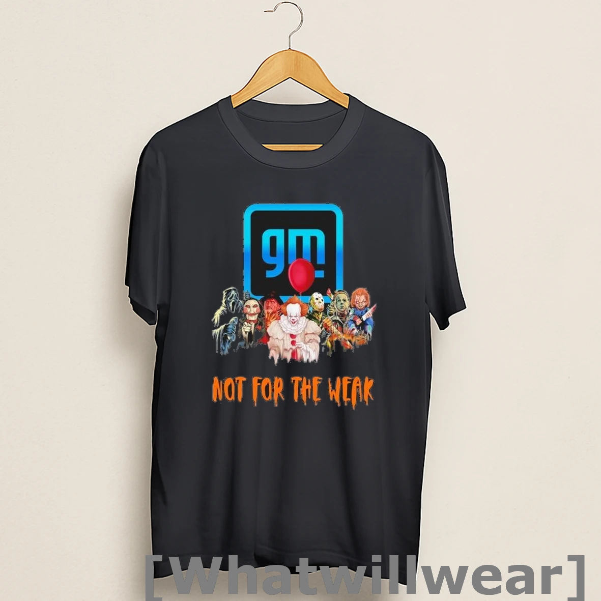 Official Horror Characters X General Motors Not For The Weak Halloween Shirts