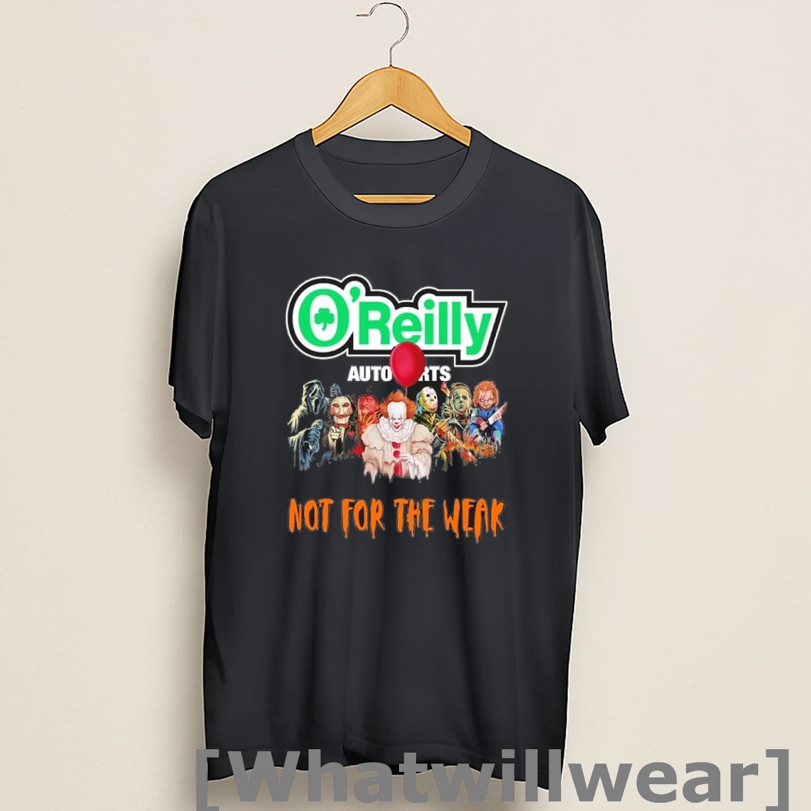 Official Horror Characters X Oreilly Not For The Weak Halloween Shirts