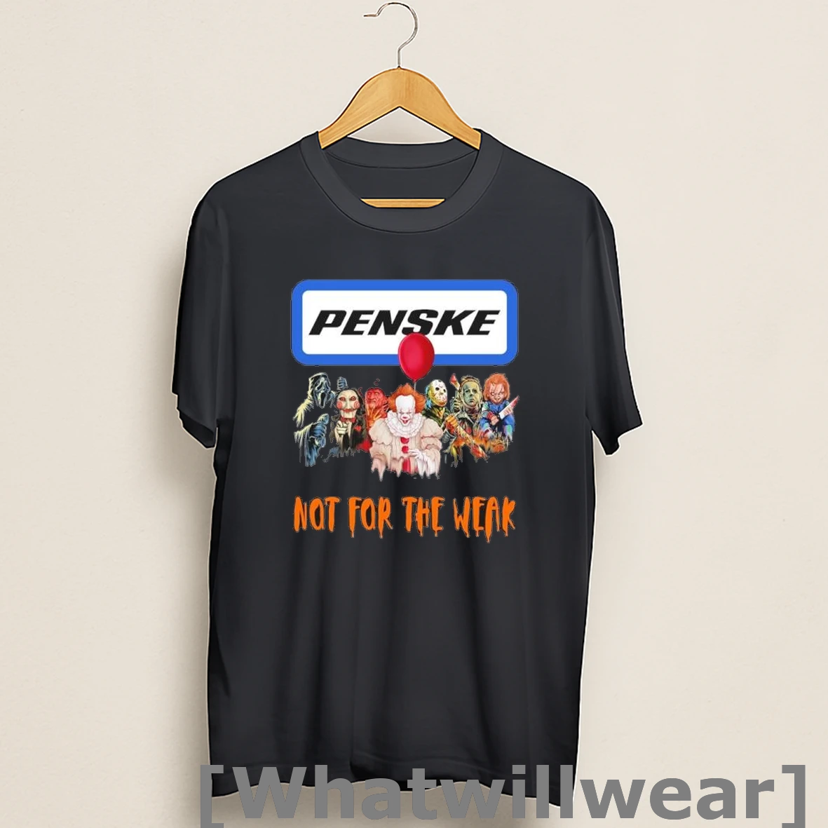 Official Horror Characters X Penske Not For The Weak Halloween Shirts