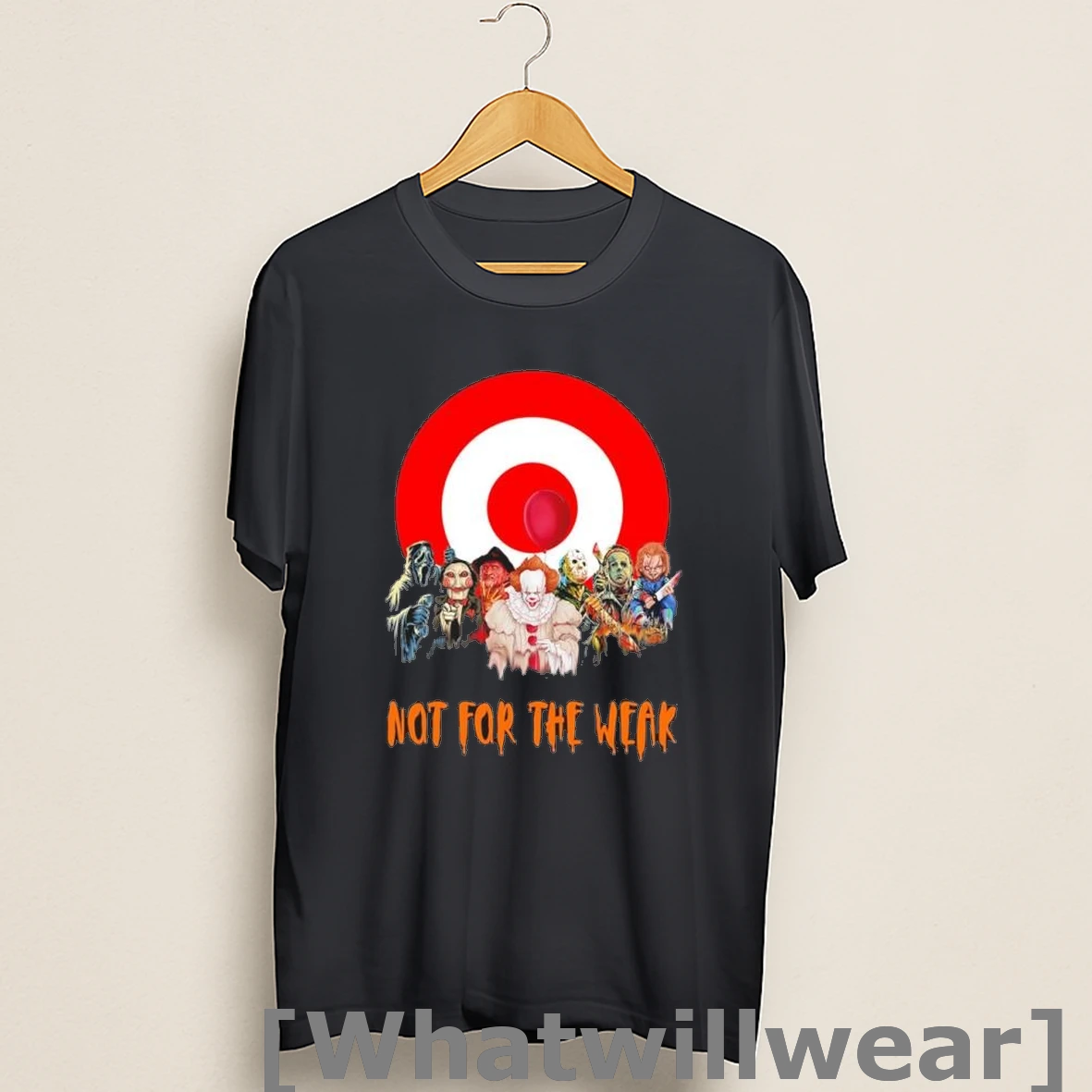Official Horror Characters X Target Not For The Weak Halloween Shirts