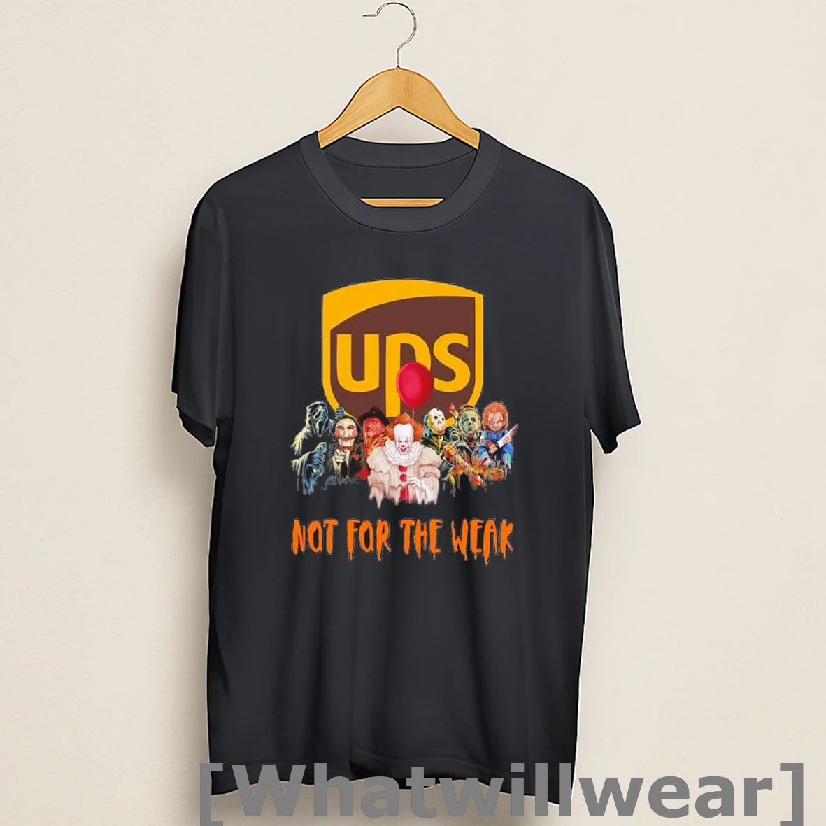Official Horror Characters X Ups Not For The Weak Halloween Shirts