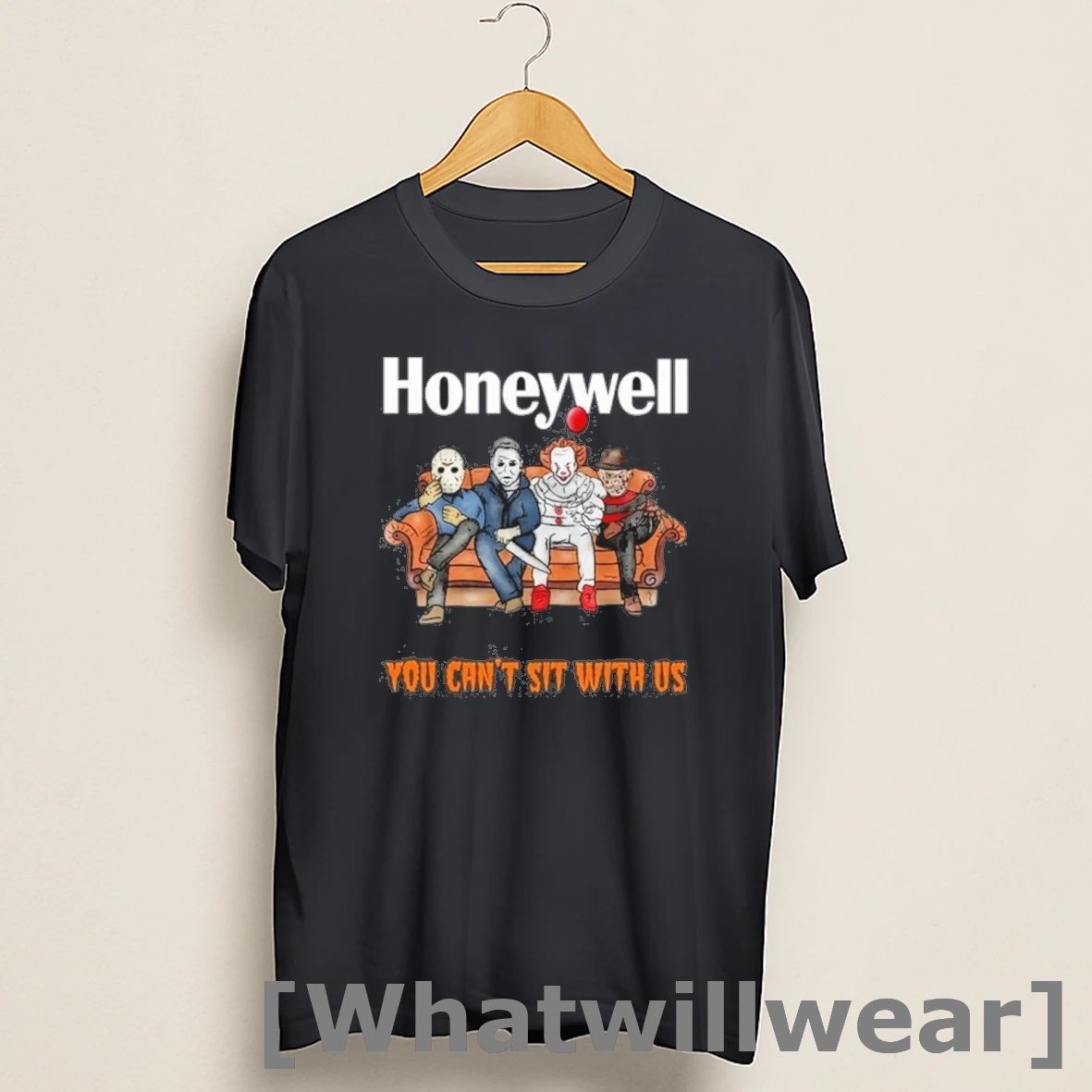 Official Horror Film You Cant Sit With Us Honeywell Shirts