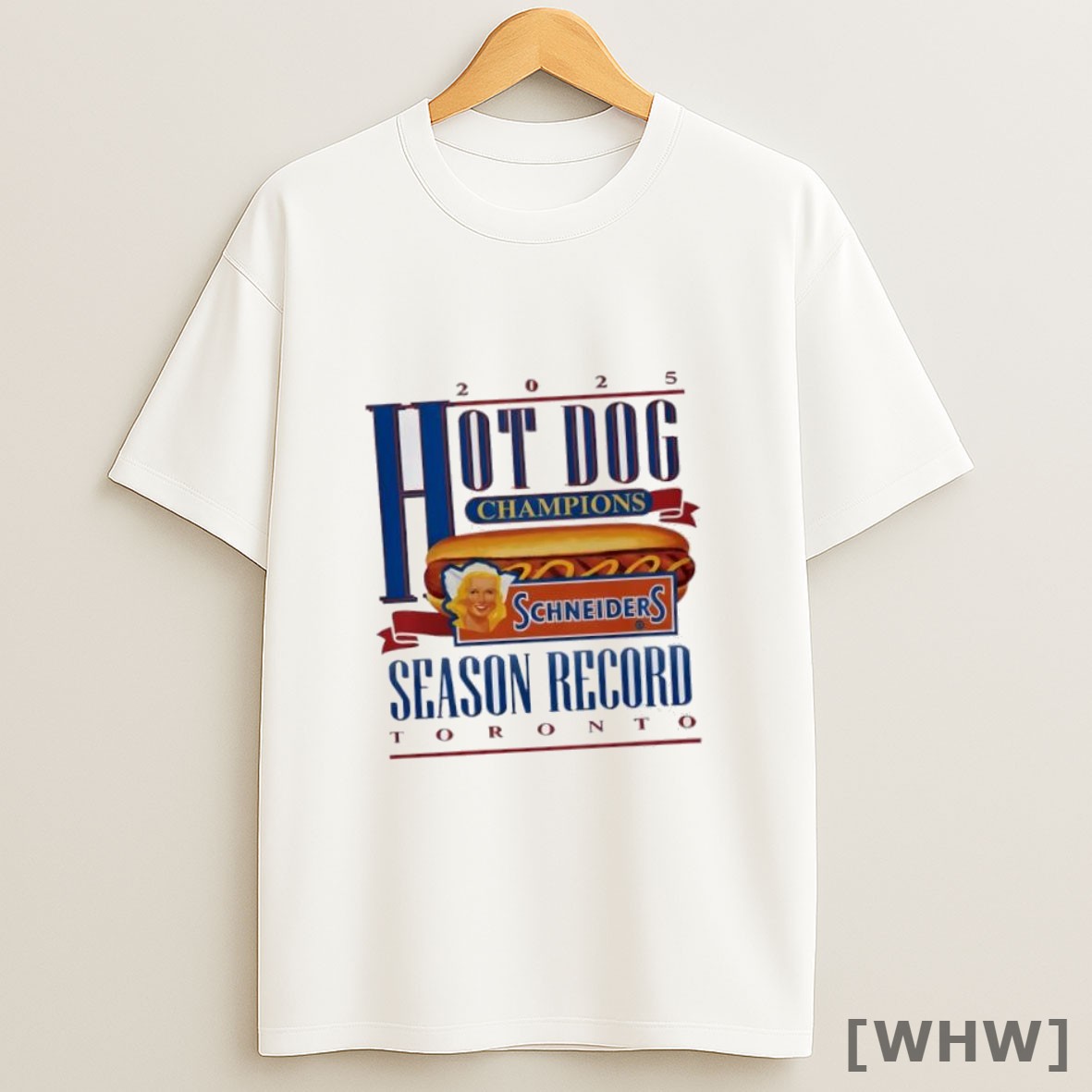 Official Hot Dog Champions Schneiders Season Record Toronto 2025 Tshirt Sweater