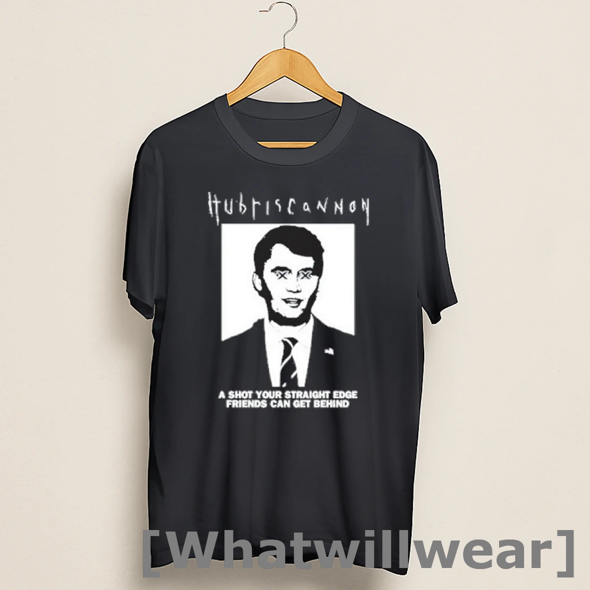 Official Hubris Cannon A Shot Your Straight Edge Friends Can Get Behind Shirts