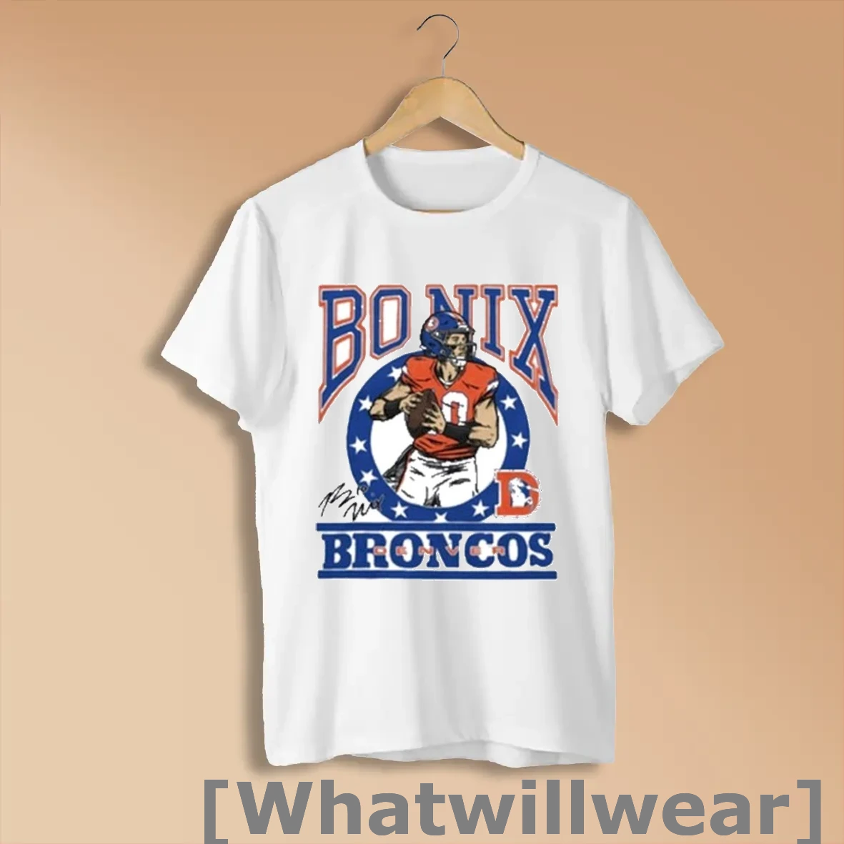 Official Hufanga Broncos Bo Nix Signature 2025 Shirts
