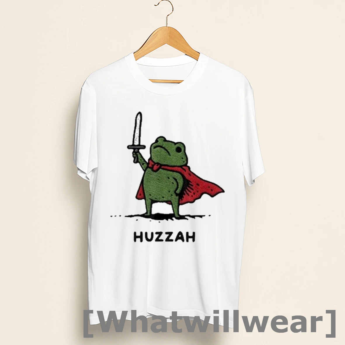 Official Huzzah Frog Knight Shirts