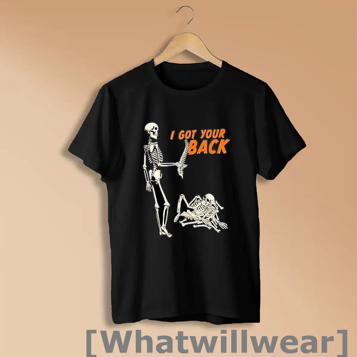 Official I Got Your Back Skeleton Spine Shirts