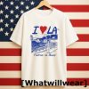 Official I Love La Fighting For Paradise Tshirts Sweater