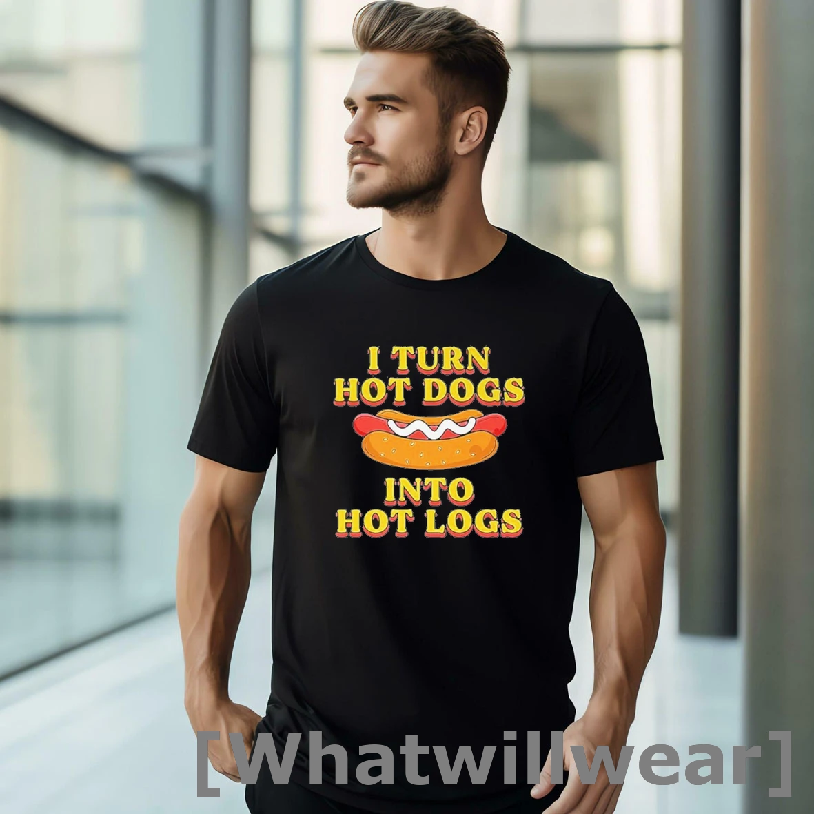 Official I Turn Hot Dogs Into Hot Logs 2025 Tshirts Sweater