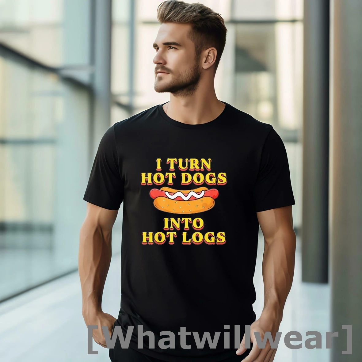 Official I Turn Hot Dogs Into Hot Logs Tshirts Sweater