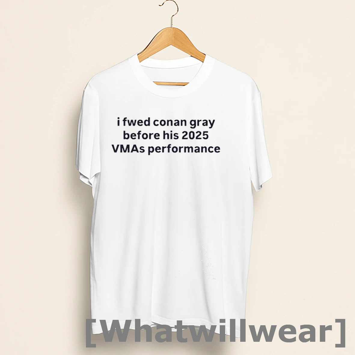 Official I Fewd Conan Gray Before His 2025 Vmas Performance Shirts