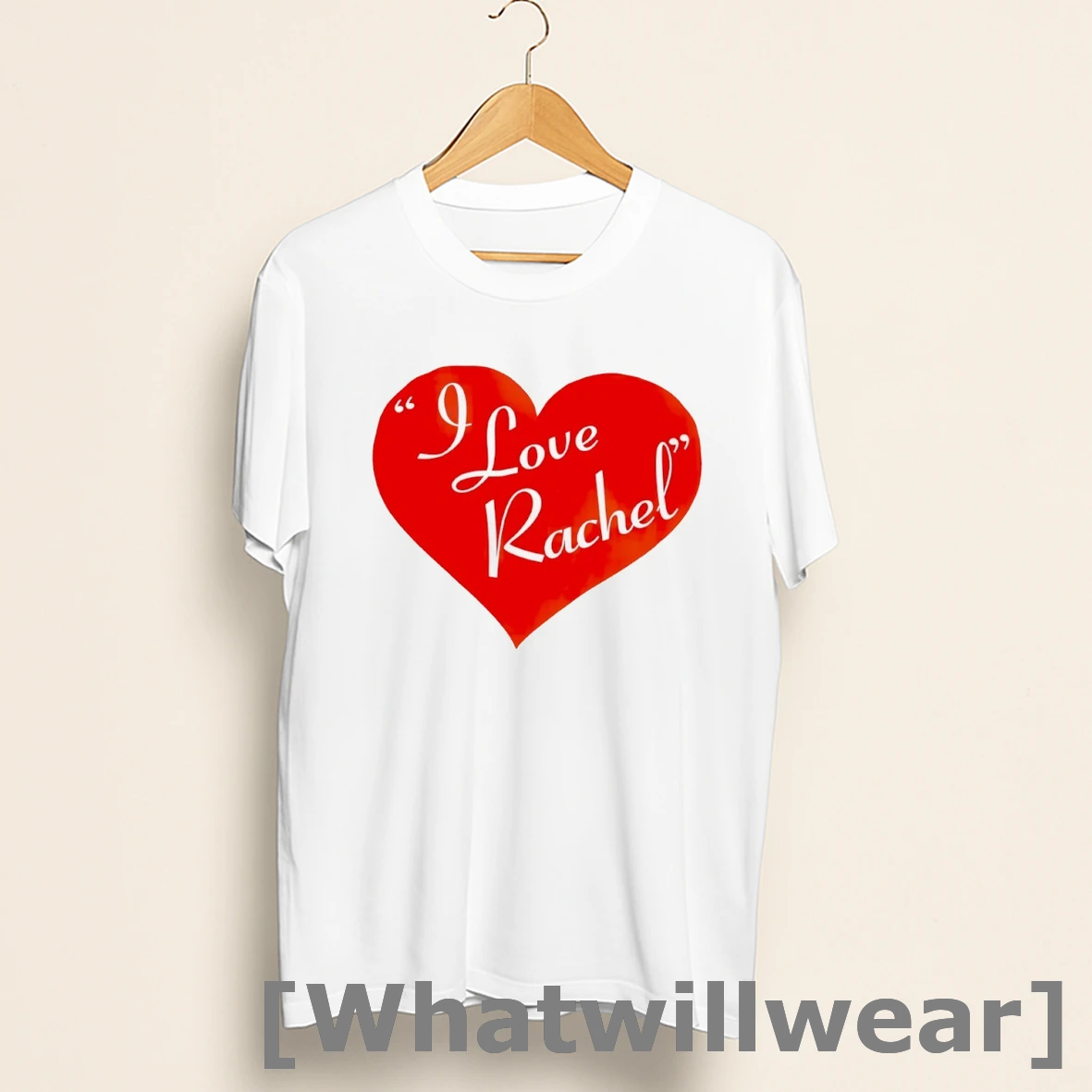 Official I Love Rachel Heart Shirts
