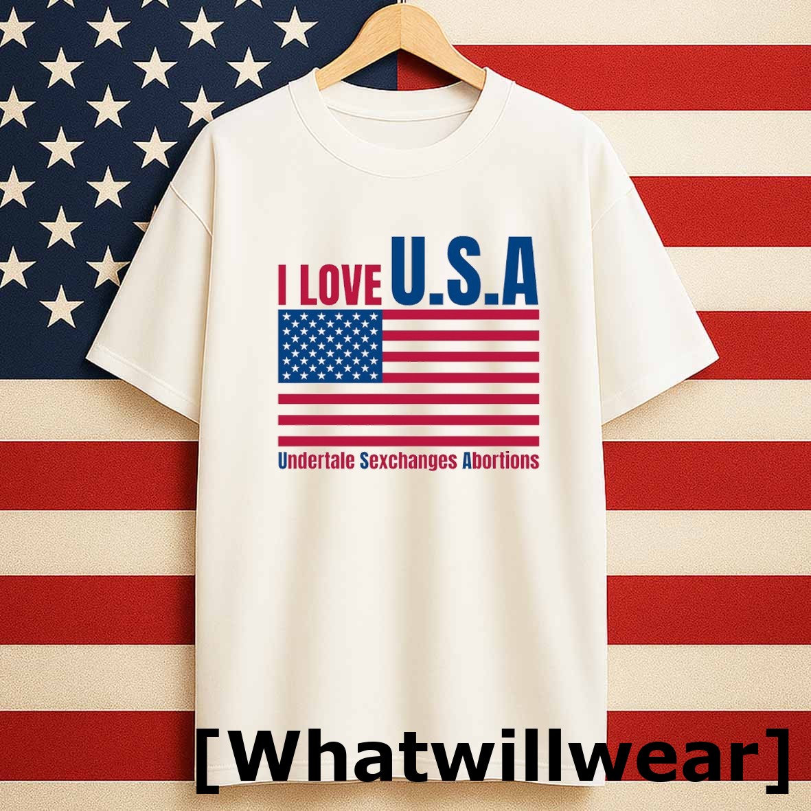 Official I Love U S A Undertale Sexchanges Abortions Tshirts Sweater