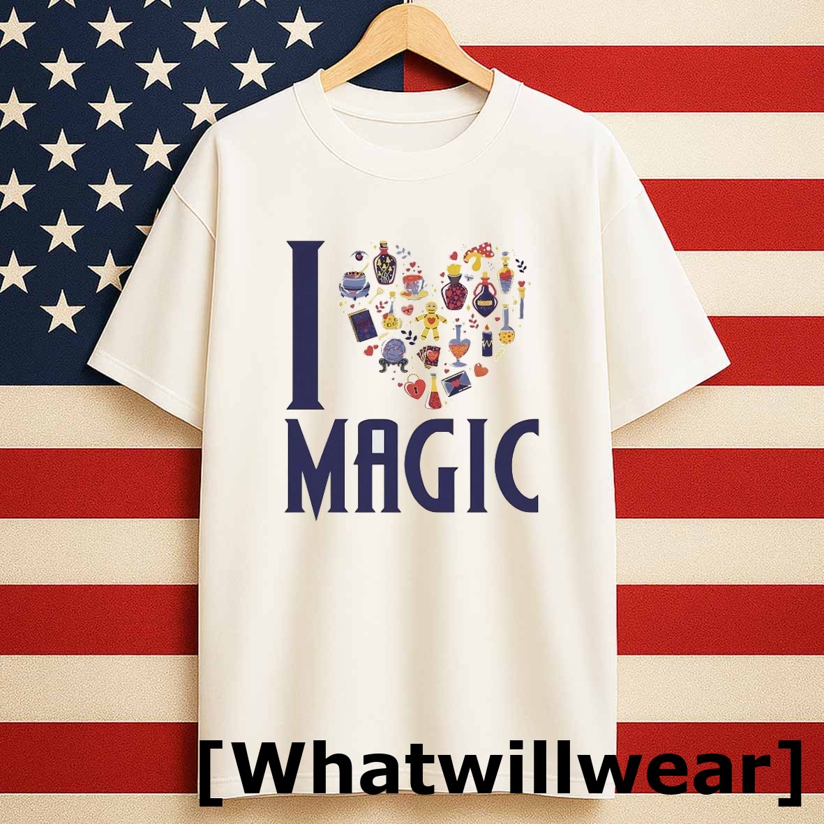 Official I Love Magic Halloween Tshirts Sweater